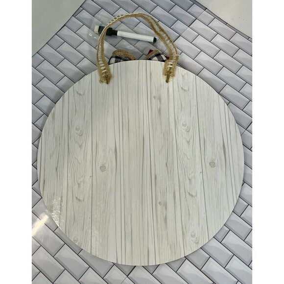 Today We Are Thankful For Dry Erase Board With Buffalo Check Burlap Bow New - Picture 10 of 13